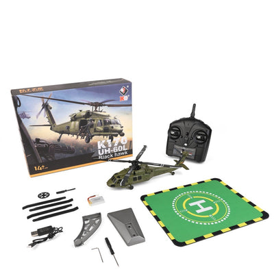Helicóptero Telecontrolado K170 Black Eagle Motor Brushless 4 Canales - Image 17