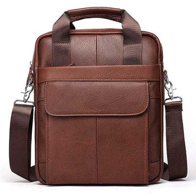 Bolsa Mensajero Ejecutiva Hummer en Cuero Genuino para Hombre - Image 24