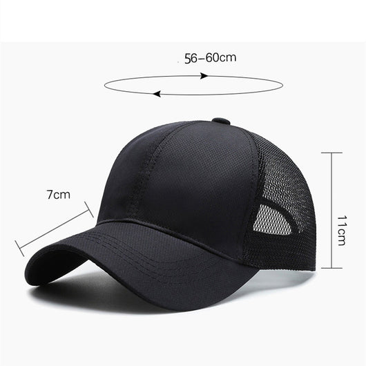 Gorra de Béisbol Transpirable con Malla para Adultos Mayores - Image 7