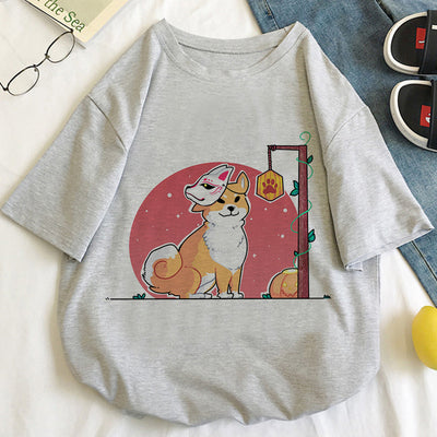 Playera para Mujer con Patrón Kawaii de Gatos - Image 13
