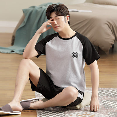 Pijama Corto de Algodón Tejido para Hombre - Cómodo y Versátil - Image 18