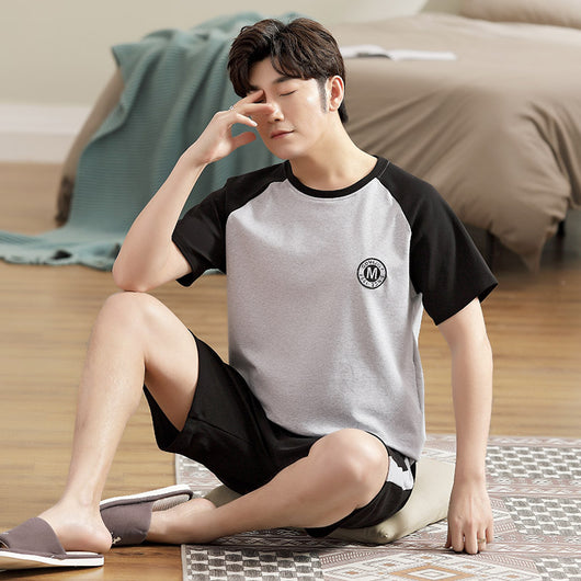 Pijama Corto de Algodón Tejido para Hombre - Cómodo y Versátil - Image 18