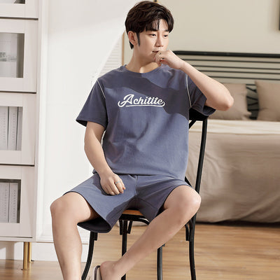 Pijama Corto de Algodón Tejido para Hombre - Cómodo y Versátil - Image 23