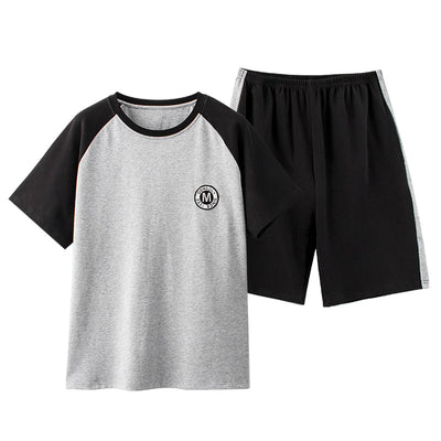 Pijama Corto de Algodón Tejido para Hombre - Cómodo y Versátil - Image 34