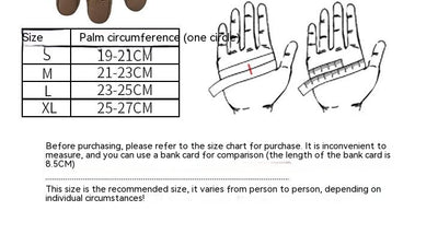 Guantes de Motociclismo y Montaña Antideslizantes con Pantalla Táctil - Image 7