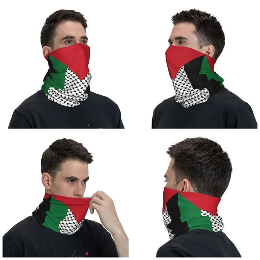 Pañuelo Deportivo con Protección Solar y Bandera Palestina - Image 18