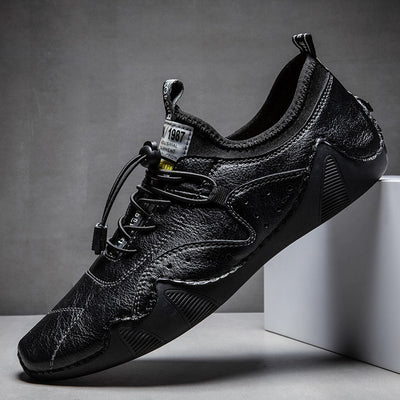 Zapatos Casuales de Cuero para Hombre - Diseño Transpirable y Versátil - Image 21