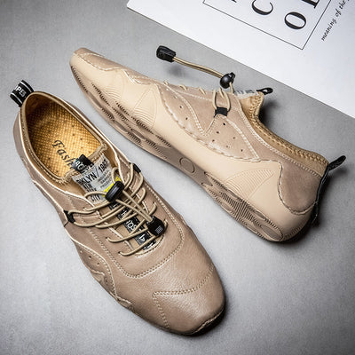Zapatos Casuales de Cuero para Hombre - Diseño Transpirable y Versátil - Image 25