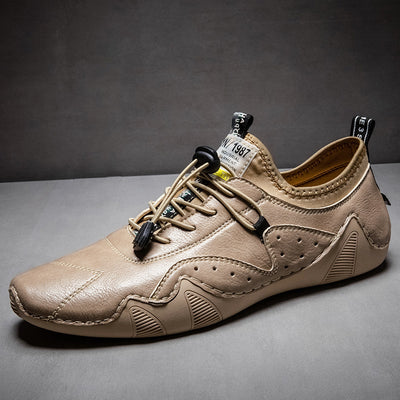 Zapatos Casuales de Cuero para Hombre - Diseño Transpirable y Versátil - Image 31