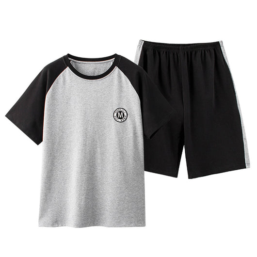 Pijama Corto de Algodón Tejido para Hombre - Cómodo y Versátil - Image 51