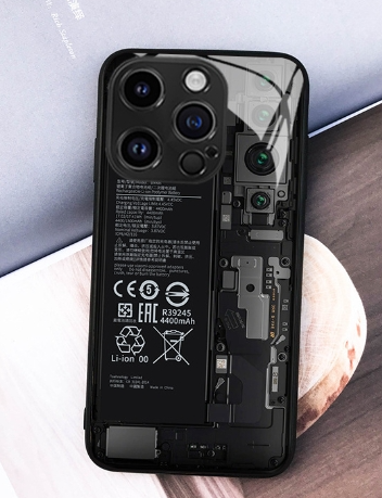 Funda Protectora de Vidrio con Diseño de Circuito Electrónico - Image 12