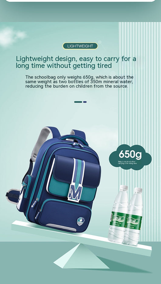 Mochila Escolar Ergonómica de Gran Capacidad - Protección Espinal para Niños - Image 12