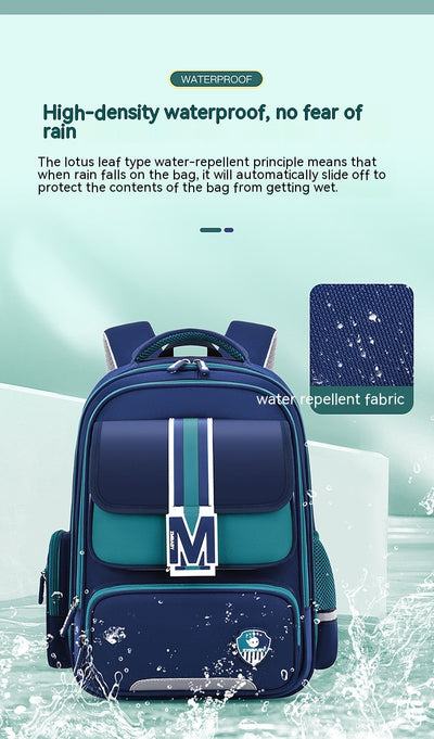 Mochila Escolar Ergonómica de Gran Capacidad - Protección Espinal para Niños - Image 14
