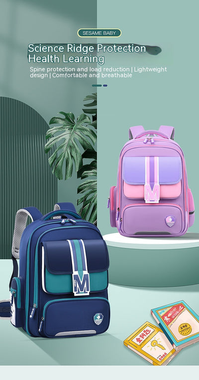 Mochila Escolar Ergonómica de Gran Capacidad - Protección Espinal para Niños - Image 19