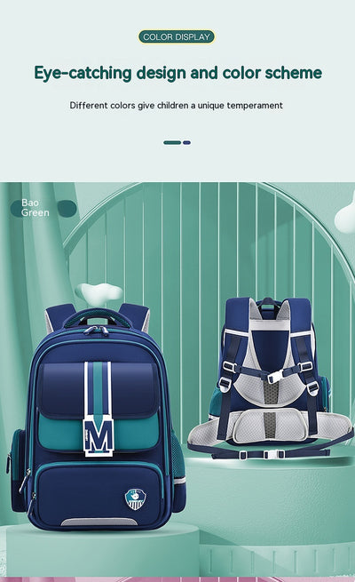 Mochila Escolar Ergonómica de Gran Capacidad - Protección Espinal para Niños - Image 20