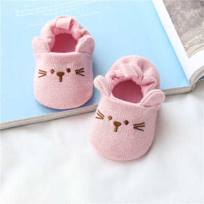 Botines de Lana Tejida para Recién Nacidos - Antideslizantes y Seguros - Image 3