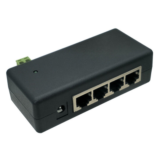Caja Centralizadora PoE 4 Canales para TV con Inyector DC - Image 8