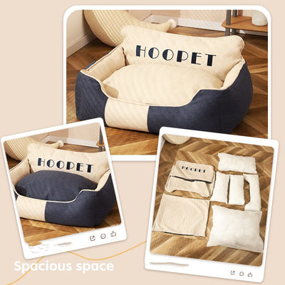 Cama Desmontable para Mascotas de Cuatro Estaciones con Funda Lavable - Image 16