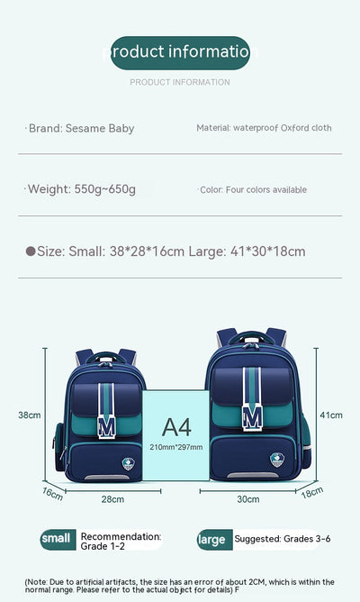 Mochila Escolar Ergonómica de Gran Capacidad - Protección Espinal para Niños - Image 31