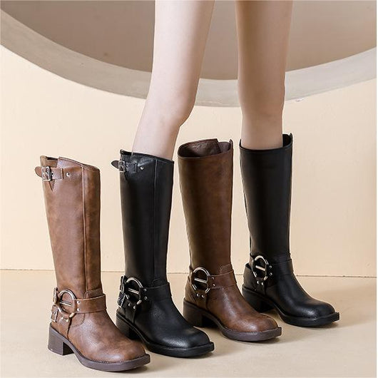 Botas Talla Grande Hasta la Rodilla para Mujer - Image 6