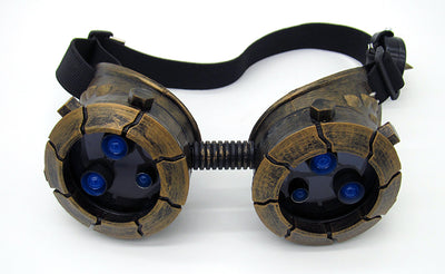 Gafas Steampunk Cyber Glow con Máscara de Gas BadBoyStudio - Image 17