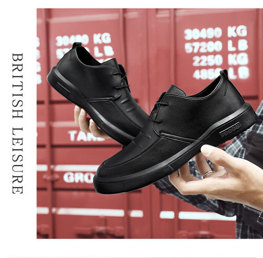 Zapatos Casuales de Cuero PU para Hombre - Slip-on Cómodos para Trabajo y Diario - Image 16