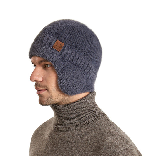 Gorro Tejido Cálido con Orejeras Protectoras para Invierno - Image 14
