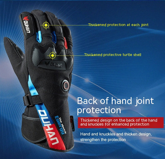 Guantes Térmicos Impermeables para Ciclismo y Esquí con Pantalla Táctil - Image 9