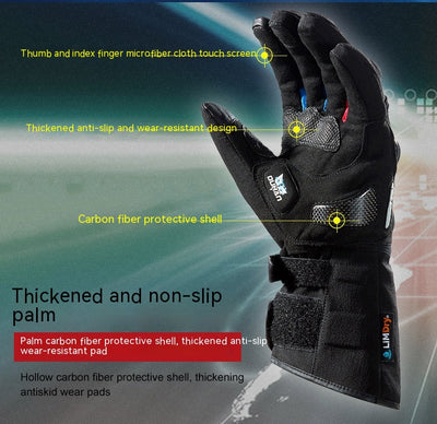 Guantes Térmicos Impermeables para Ciclismo y Esquí con Pantalla Táctil - Image 11
