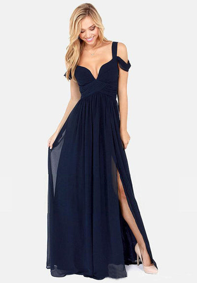 Vestido Largo Elegante Estilo Griego con Pliegues - Image 14