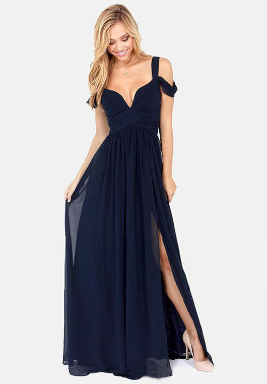 Vestido Largo Elegante Estilo Griego con Pliegues - Image 14