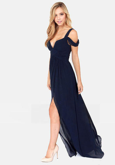 Vestido Largo Elegante Estilo Griego con Pliegues - Image 16