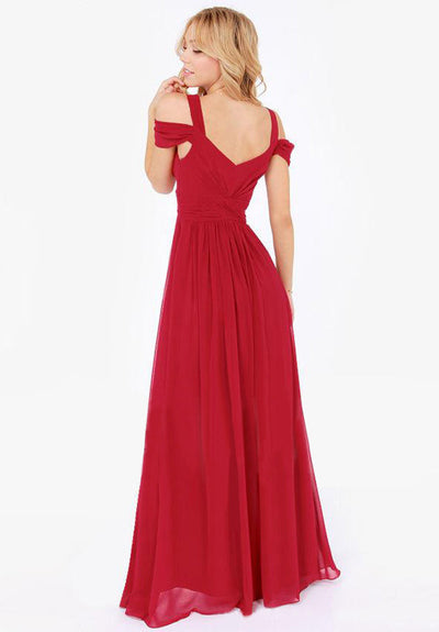 Vestido Largo Elegante Estilo Griego con Pliegues - Image 19