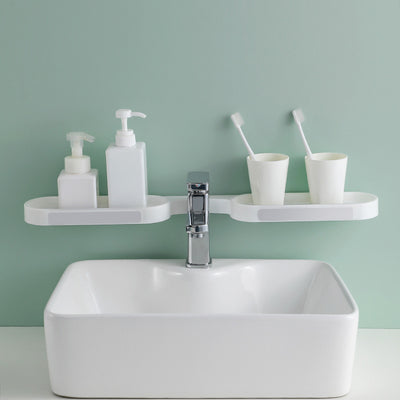 Organizador de Baño Giratorio sin Perforación con Drenaje - Image 9