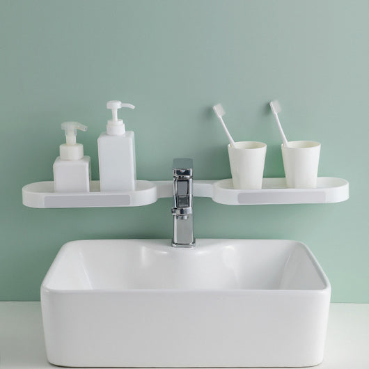 Organizador de Baño Giratorio sin Perforación con Drenaje - Image 9
