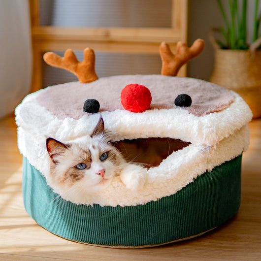 Casa Térmica para Gatos con Lana de Cordero - Cama Cerrada Desmontable e Impermeable - Image 10