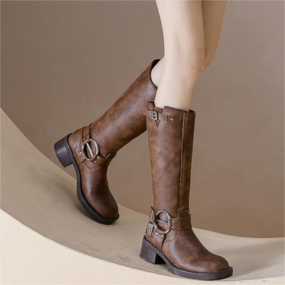 Botas Talla Grande Hasta la Rodilla para Mujer - Image 13