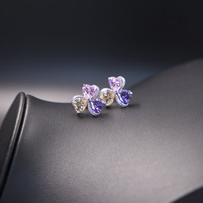 Conjunto de Joyería Trébol de Zirconia para Mujer - Image 24