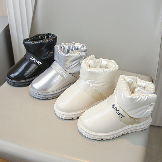 Botas de Nieve Impermeables para Niños y Niñas con Suela Antideslizante - Image 9