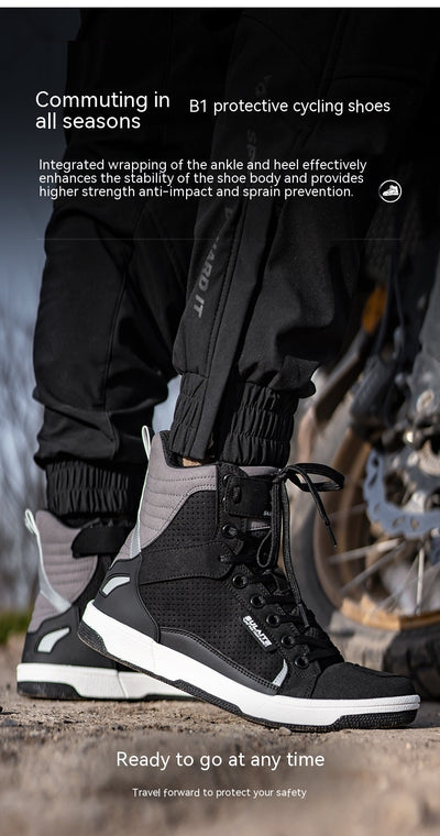 Botas de Motociclista Verano Transpirables Resistentes a Caídas - Image 12