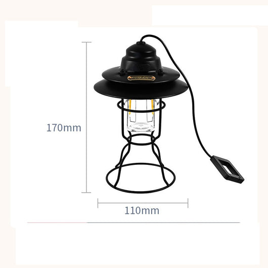 Linterna Retro Vintage Portátil para Exterior - Iluminación Multifuncional - Image 11