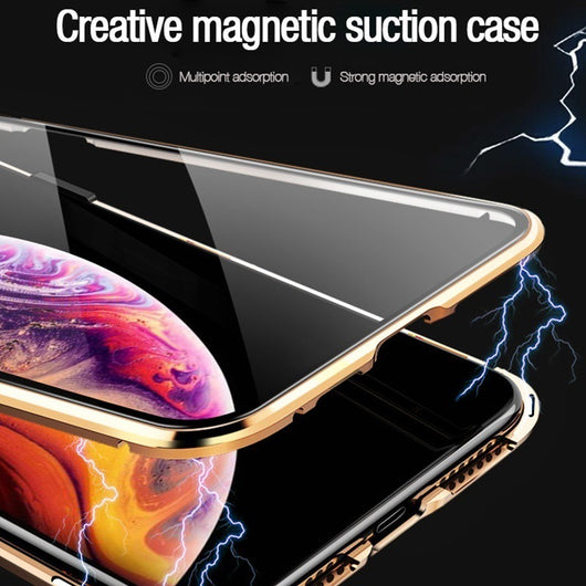Funda Magnética de Cristal Doble para Teléfono - Image 8