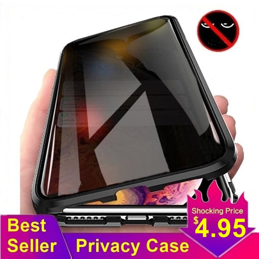 Funda Magnética de Cristal Doble para Teléfono - Image 9