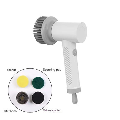 Cepillo de Limpieza Eléctrico Inteligente para Baño con Carga Automática - Image 11