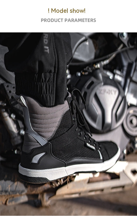 Botas de Motociclista Verano Transpirables Resistentes a Caídas - Image 36