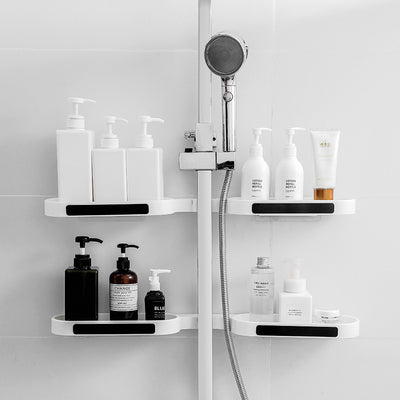 Organizador de Baño Giratorio sin Perforación con Drenaje - Image 13