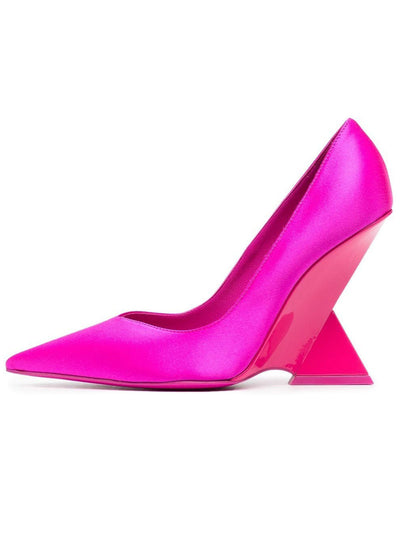 Zapatos de Tacón Grueso Charol Punta Fina - Elegancia Moderna para Verano - Image 9