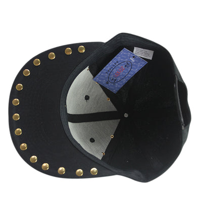 Gorra Punk Hip Hop Cuero X Cuero Visera Plana Unisex - Image 19