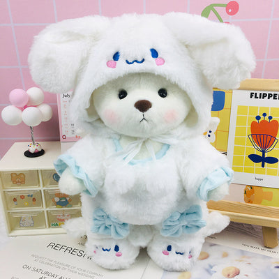 Muñeca Osita con Ropa Intercambiable - Regalo Perfecto para el Día de San Valentín - Image 6
