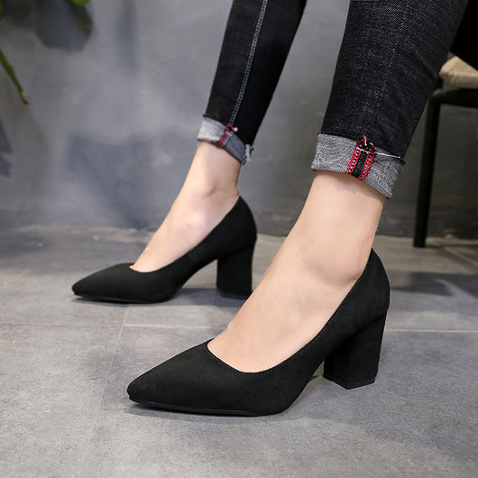 Tacones Elegantes Punta Abierta - Image 4